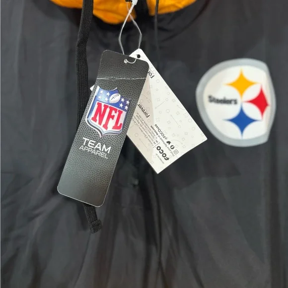NFL Steelers FOCO NFL mens Steelers Logo Warm-up Windbreaker 2X - Picture 8 of 10